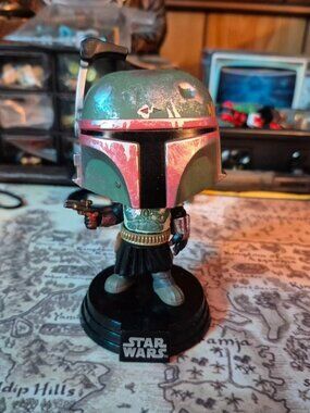 Funko Pop! Star Wars: The Mandalorian Boba Fett Vinyl Figure Bobble-Head # 462